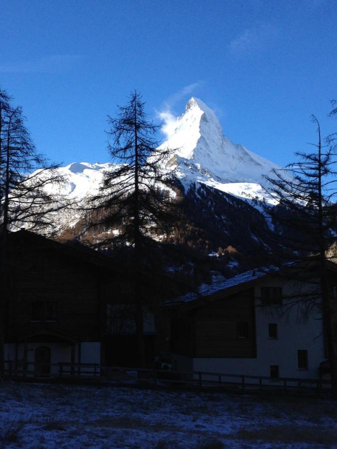 Ferienwohnung Haus Marico Zermatt Exterior foto